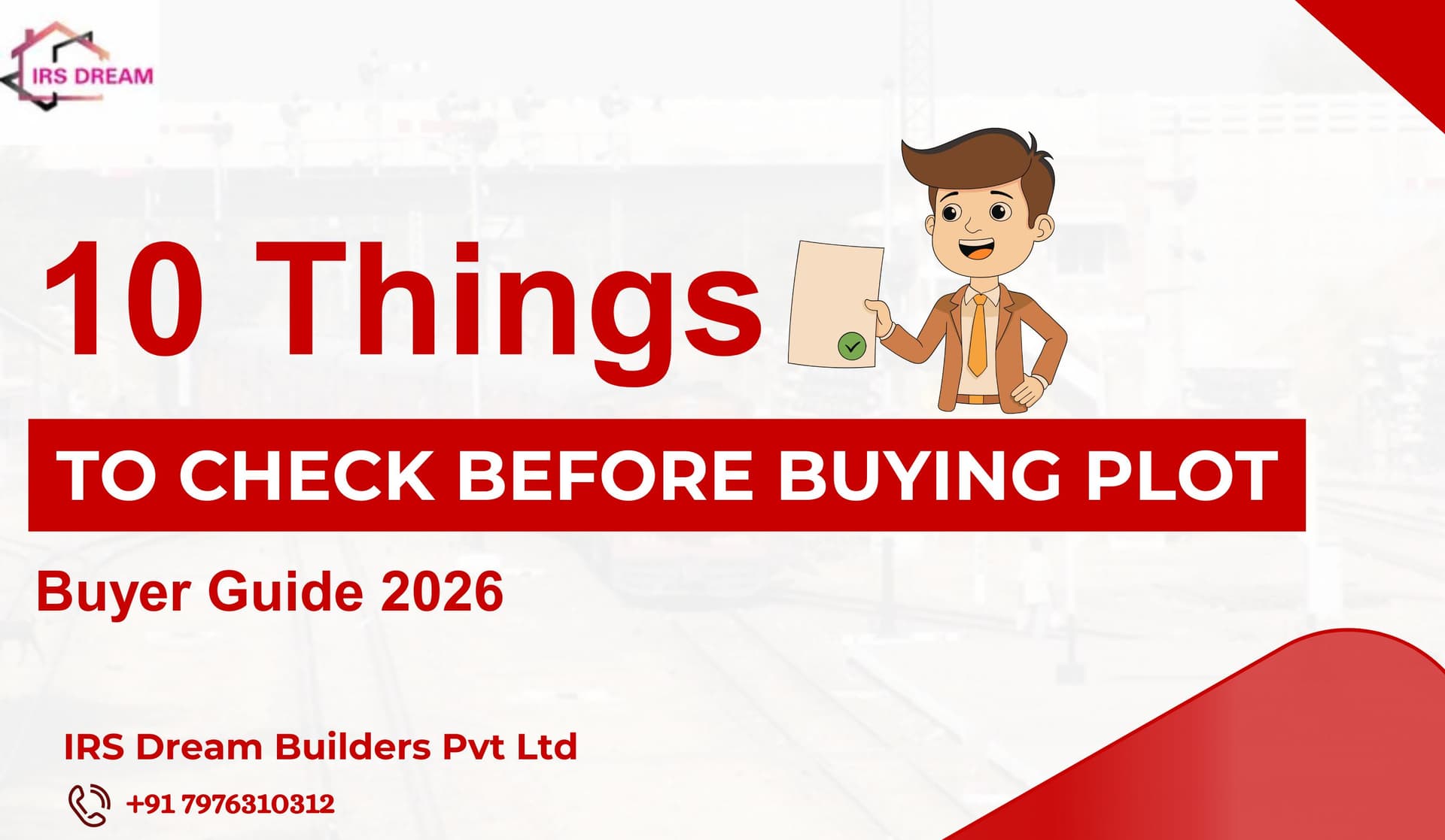 10 Things You Must Check Before Buying a Plot in Ringas or Sikar — The Complete Buyer’s Guide